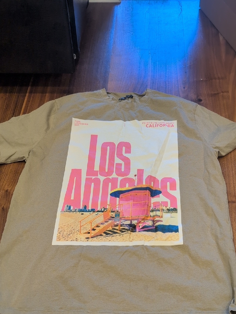 Los Angeles Graphic Oversize Tee - Long Length